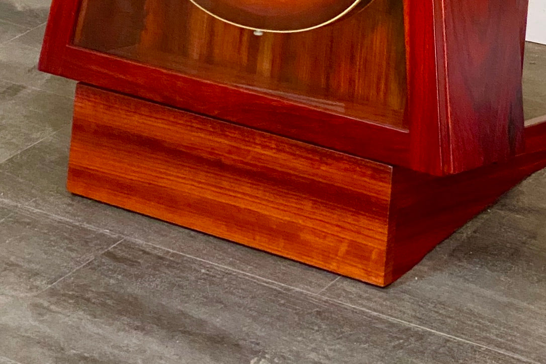 ClimaStand Triangle Humidor with Base - African Paduk