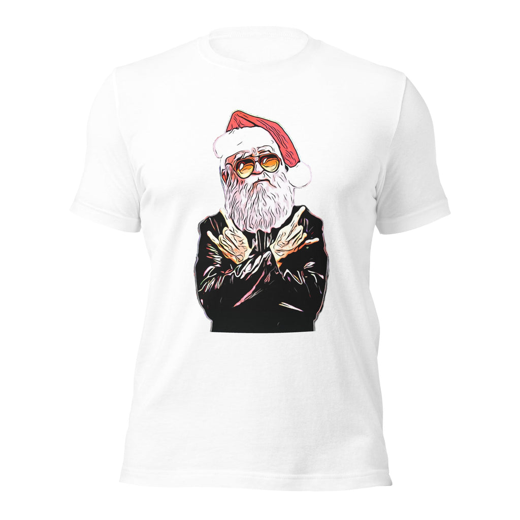 Rock N’ Roll Santa Unisex Short-Sleeve Christmas T-Shirt