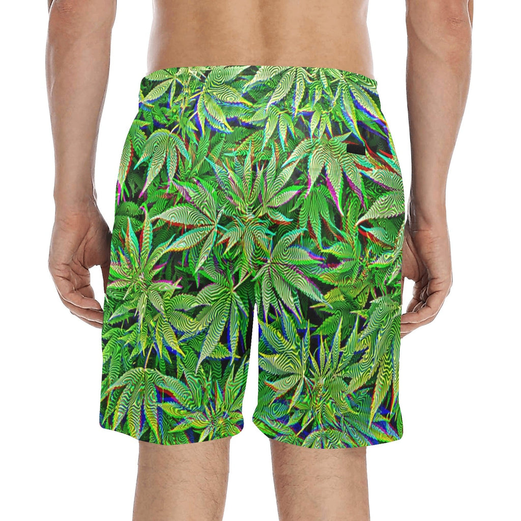 Weed Swim Shorts